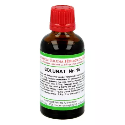 SOLUNAT Krople nr 15, 50 ml
