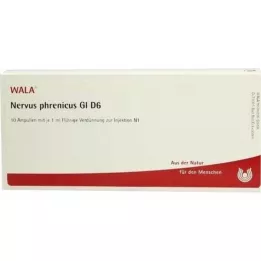 NERVUS PHRENICUS GL D 6 ampułek, 10 x 1 ml