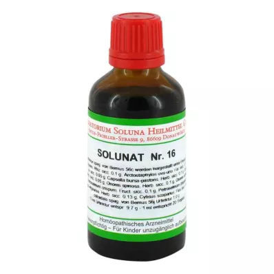 SOLUNAT Krople nr 16, 50 ml
