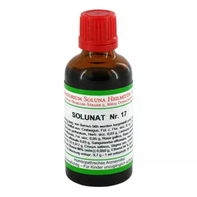 SOLUNAT Krople nr 17, 50 ml