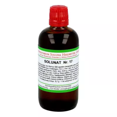 SOLUNAT Krople nr 17, 100 ml SOLUNAT Krople nr 17, 100 ml