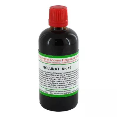 SOLUNAT Krople nr 19, 100 ml