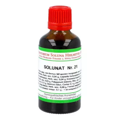 SOLUNAT Krople nr 21, 50 ml