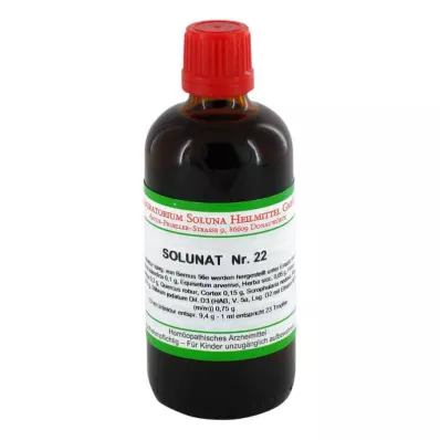 SOLUNAT Krople nr 22, 100 ml