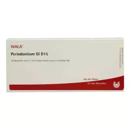 PERIODONTIUM GL D 15 Ampułki, 10 x 1 ml