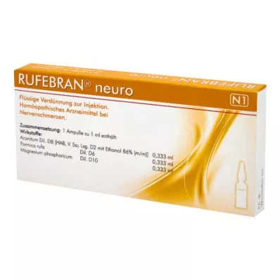RUFEBRAN ampułki neuro, 10 szt