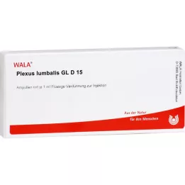 PLEXUS LUMBALIS GL D 15 Ampułki, 10 x 1 ml
