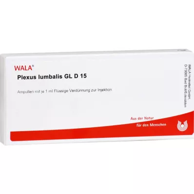 PLEXUS LUMBALIS GL D 15 Ampułki, 10 x 1 ml PLEXUS LUMBALIS GL D 15 Ampułki, 10 x 1 ml