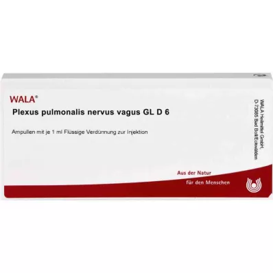PLEXUS PULMONALIS Nerw błędny GL D 6 ampułek, 10 x 1 ml PLEXUS PULMONALIS Nerw błędny GL D 6 ampułek, 10 x 1 ml