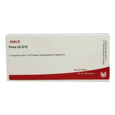 PONS GL D 12 ampułek, 10 x 1 ml PONS GL D 12 ampułek, 10 x 1 ml