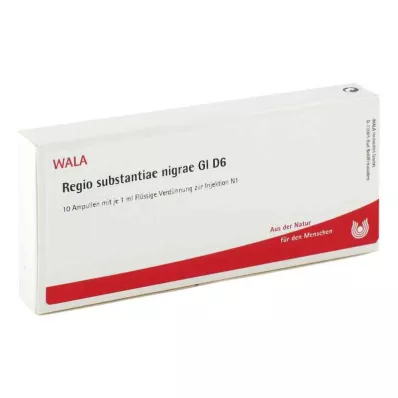 REGIO substantiae nigrae GL D 6 ampułek, 10X1 ml REGIO substantiae nigrae GL D 6 ampułek, 10X1 ml