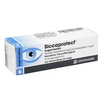 SICCAPROTECT Krople do oczu, 10 ml SICCAPROTECT Krople do oczu, 10 ml