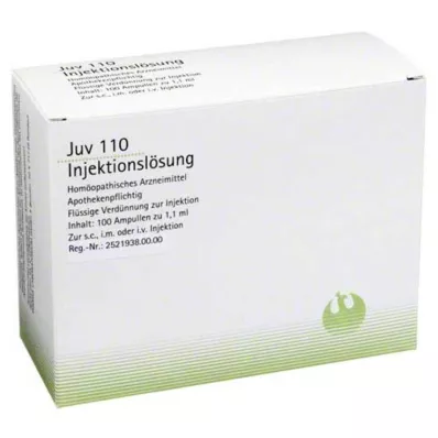 JUV 110 ampułek, 100 x 1,1 ml JUV 110 ampułek, 100 x 1,1 ml