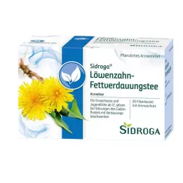 SIDROGA Torebka filtracyjna do herbaty z mniszka lekarskiego, 20X1,5 g