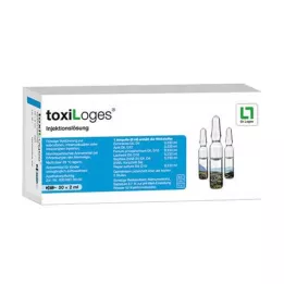 TOXILOGES Ampułki z roztworem do wstrzykiwań, 50 x 2 ml