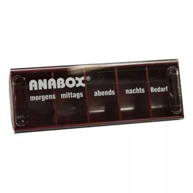 ANABOX Skrzynka dzienna czerwona, 1 szt ANABOX Skrzynka dzienna czerwona, 1 szt