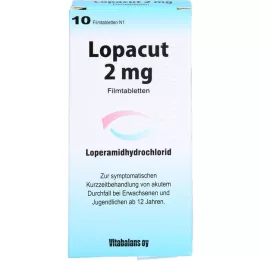 LOPACUT Tabletki powlekane 2 mg, 10 szt