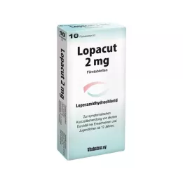 LOPACUT Tabletki powlekane 2 mg, 10 szt