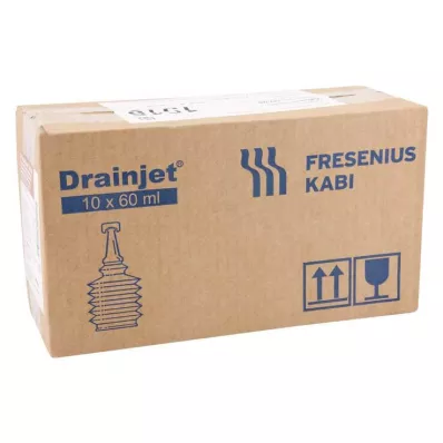 FREKA DRAINJET Roztwór soli fizjologicznej 0,9% ISO, 10 x 60 ml FREKA DRAINJET Roztwór soli fizjologicznej 0,9% ISO, 10 x 60 ml