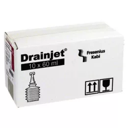 FREKA DRAINJET Purisole SM rozcieńczony roztwór płuczący, 10 x 60 ml