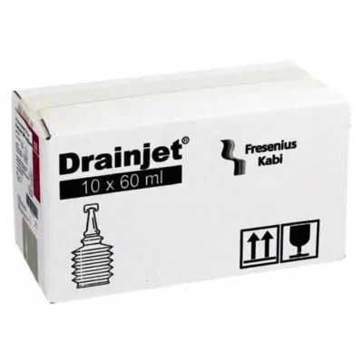 FREKA DRAINJET Purisole SM rozcieńczony roztwór płuczący, 10 x 60 ml