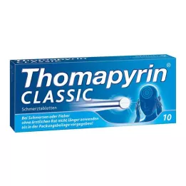 THOMAPYRIN CLASSIC Tabletki przeciwbólowe, 10 szt