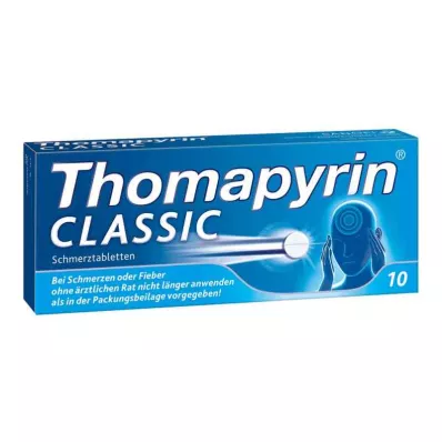 THOMAPYRIN CLASSIC Tabletki przeciwbólowe, 10 szt