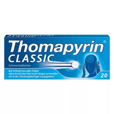 THOMAPYRIN CLASSIC Tabletki przeciwbólowe, 20 szt