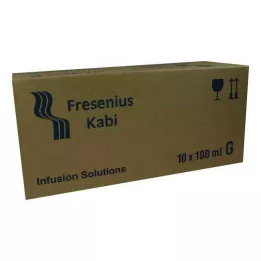 NATRIUMHYDROGENCARBONAT 8,4% szklany roztwór do infuzji, 10 x 100 ml