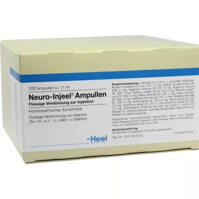 NEURO INJEEL Ampułki, 100 szt NEURO INJEEL Ampułki, 100 szt