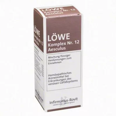 LÖWE KOMPLEX Krople Aesculus nr 12, 100 ml