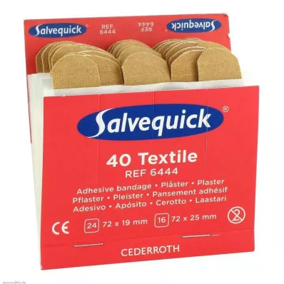 SALVEQUICK Elastyczny wkład do pasków gipsowych 6444, 40 szt SALVEQUICK Elastyczny wkład do pasków gipsowych 6444, 40 szt