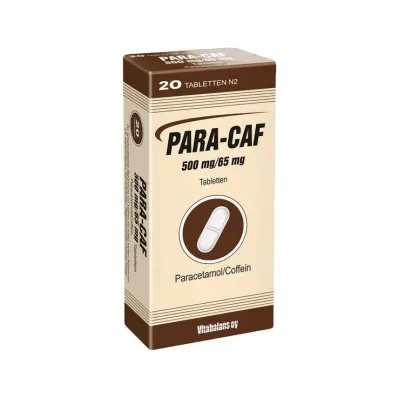 PARA CAF Tabletki 500 mg/65 mg, 20 szt
