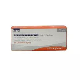 HEMODORM Tabletki nasenne 50 mg, 20 szt