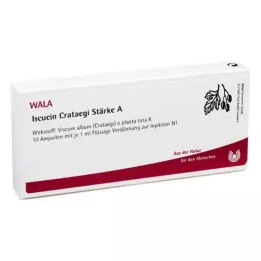 ISCUCIN ampułki crataegi Strength A, 10 x 1 ml