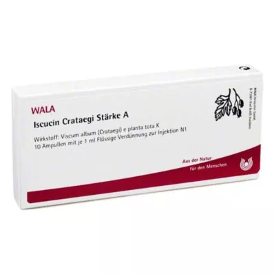 ISCUCIN ampułki crataegi Strength A, 10 x 1 ml ISCUCIN ampułki crataegi Strength A, 10 x 1 ml