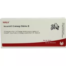 ISCUCIN ampułki crataegi Strength B, 10 x 1 ml