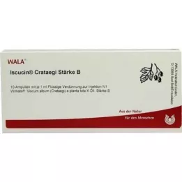 ISCUCIN ampułki crataegi Strength B, 10 x 1 ml