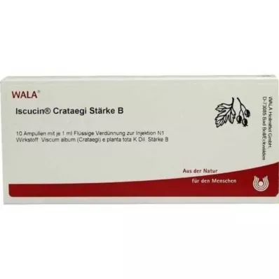 ISCUCIN ampułki crataegi Strength B, 10 x 1 ml ISCUCIN ampułki crataegi Strength B, 10 x 1 ml