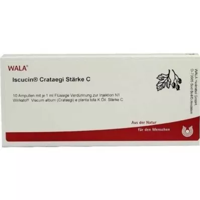 ISCUCIN ampułki crataegi Strength C, 10 x 1 ml ISCUCIN ampułki crataegi Strength C, 10 x 1 ml