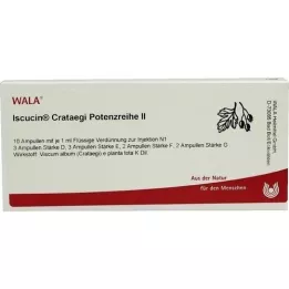 ISCUCIN seria crataegi na potencję II ampułki, 10 x 1 ml