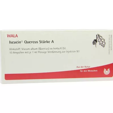ampułkiISCUCIN quercus starch A, 10X1 ml