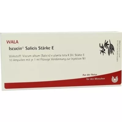 ISCUCIN ampułki salicis starch E, 10 x 1 ml