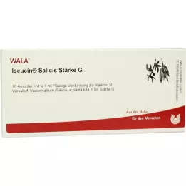 ISCUCIN salicis Starch G Ampoules, 10X1 ml