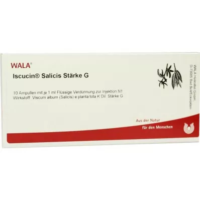 ISCUCIN salicis Starch G Ampoules, 10X1 ml