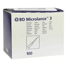 BD MICROLANCE Kaniula 26 G 1/2 Insul.0,45x13 mm, 100 szt