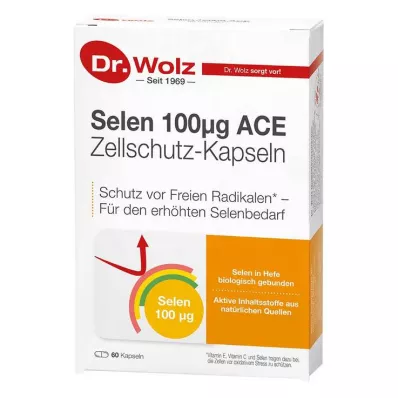 SELEN ACE 100 mg kapsułki na 60 dni, 60 szt SELEN ACE 100 mg kapsułki na 60 dni, 60 szt
