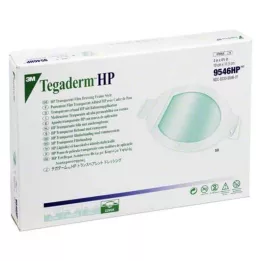 TEGADERM 3M Opatrunek przezroczysty 10x11,5 cm owalny 9546HP, 50 szt