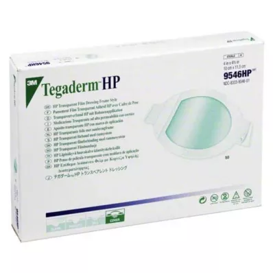 TEGADERM 3M Opatrunek przezroczysty 10x11,5 cm owalny 9546HP, 50 szt