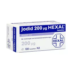 JODID 200 HEXAL tabletek, 100 szt
